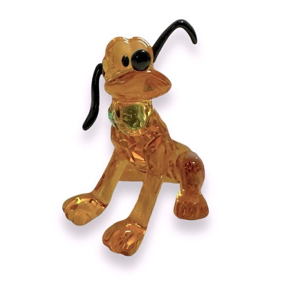 Swarovski Crystal Disney Colored Pluto Figurine